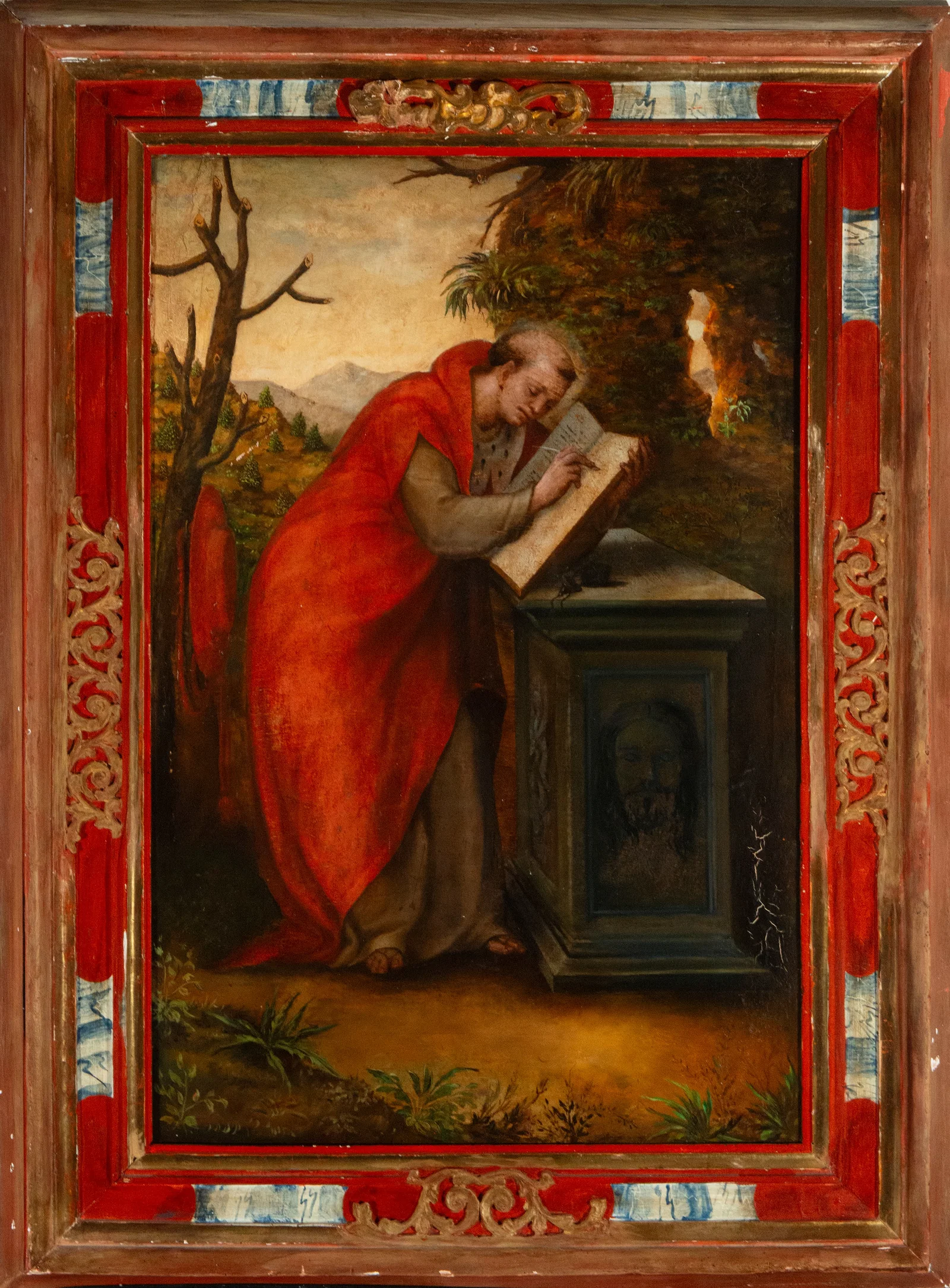 Oil on panel painting - Flemish school of the early 17th century