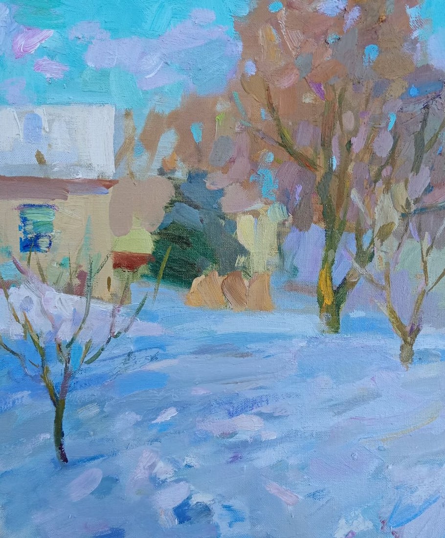 Oil painting Cold Alex Ditriev