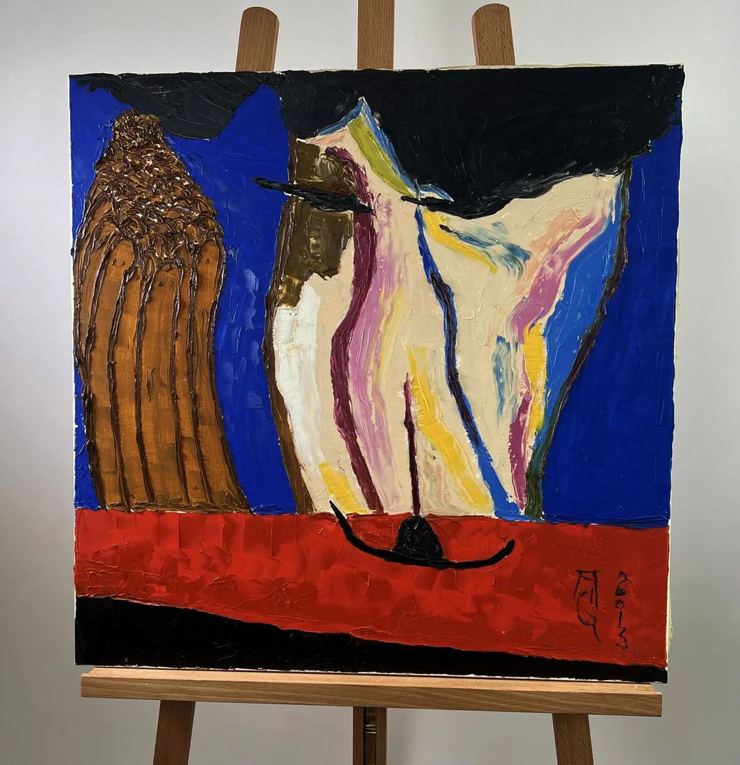 Oil painting Every stroke contains a breath of truth Oleksandr Gukalov