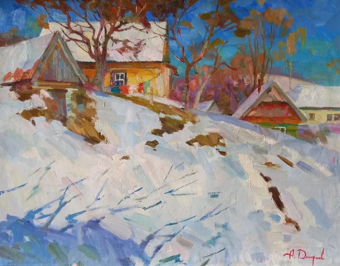 Oil painting Fedunka Alex Ditriev