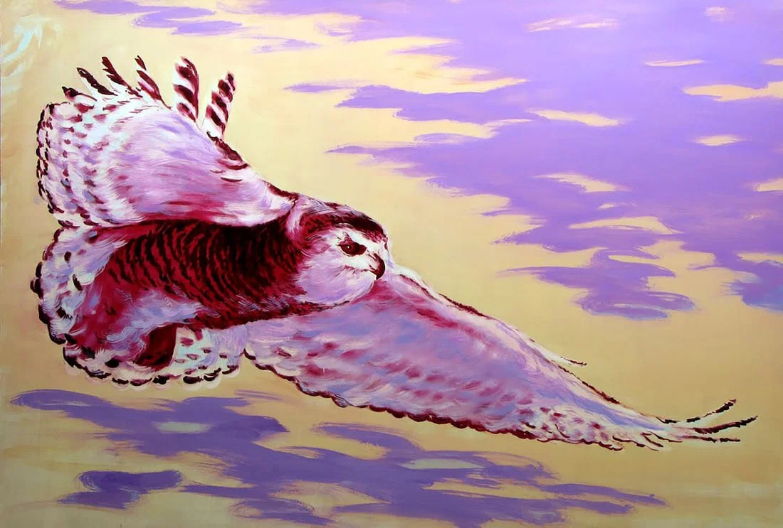 Oil painting Flight Igor Konovalov