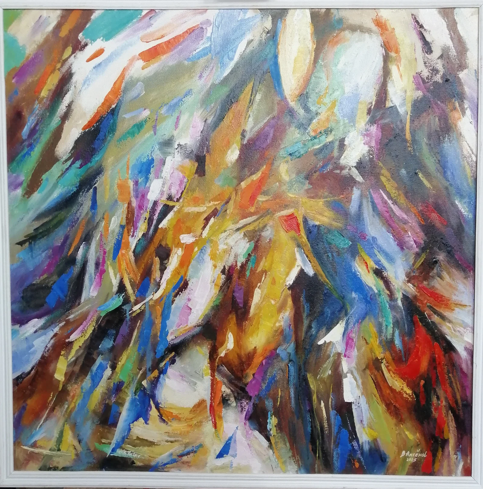 Oil painting Flowers Vadim Os'onov