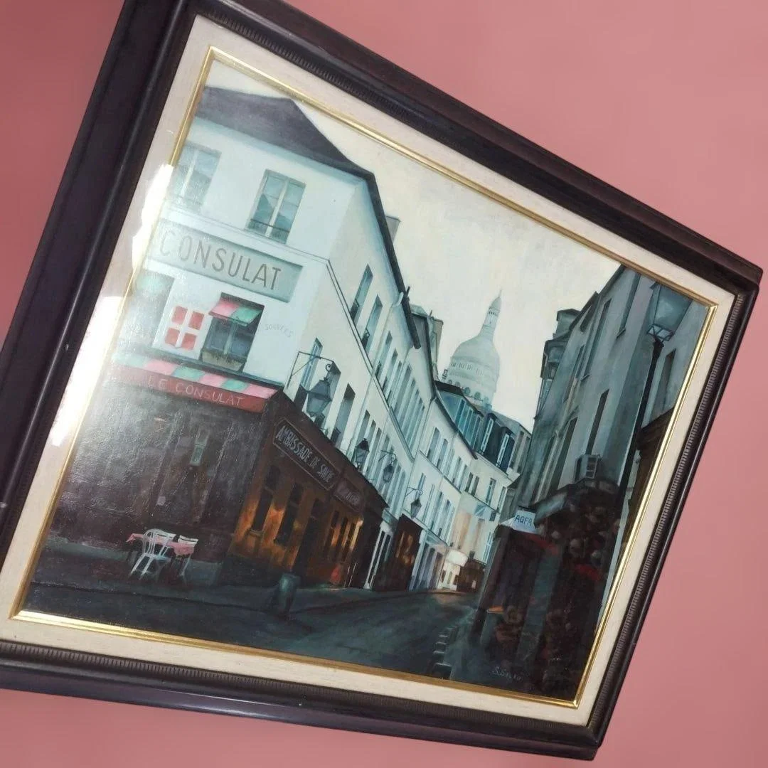 Oil painting landscape painting