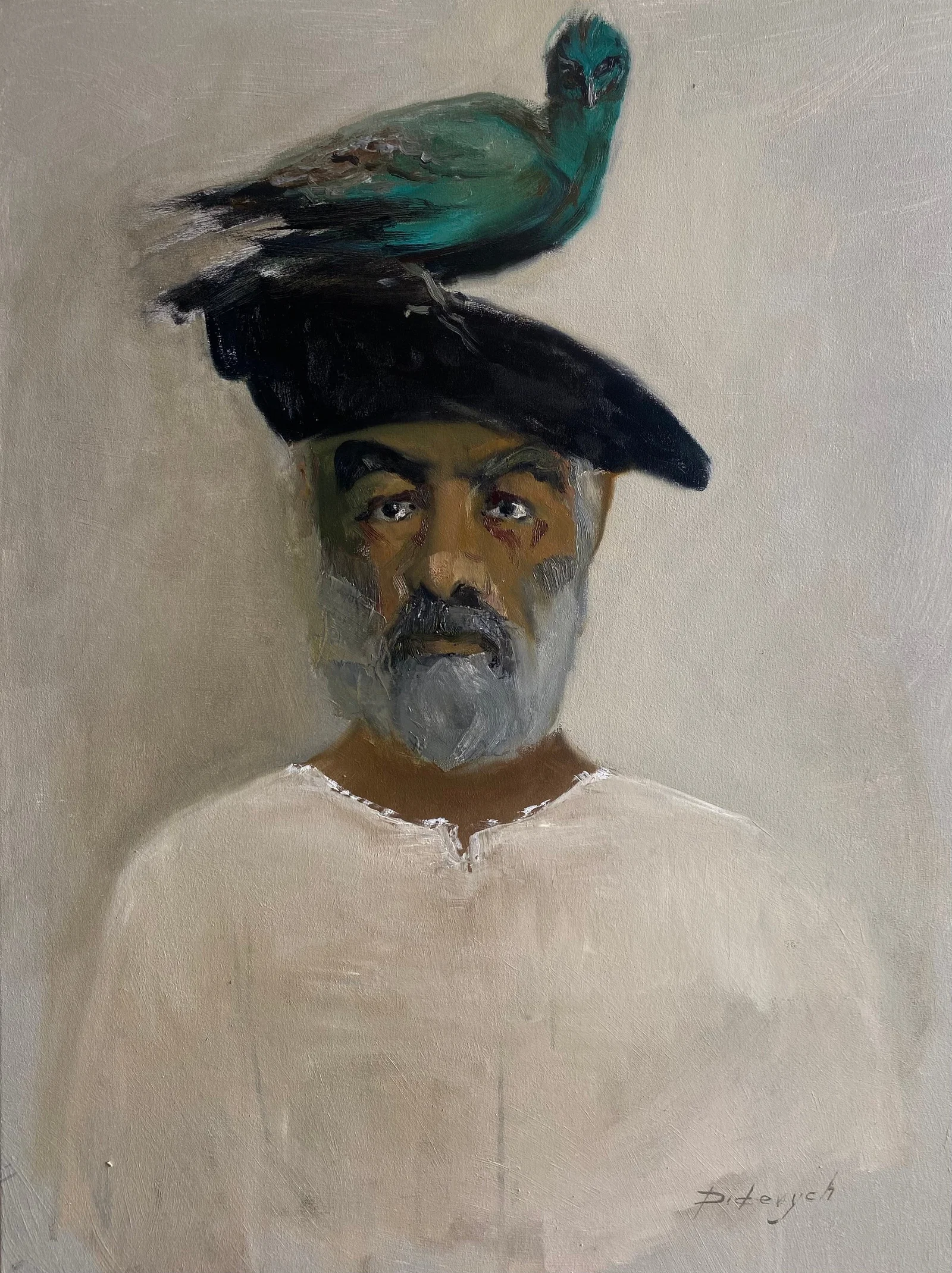 Oil painting Paradjanov Yulia D.
