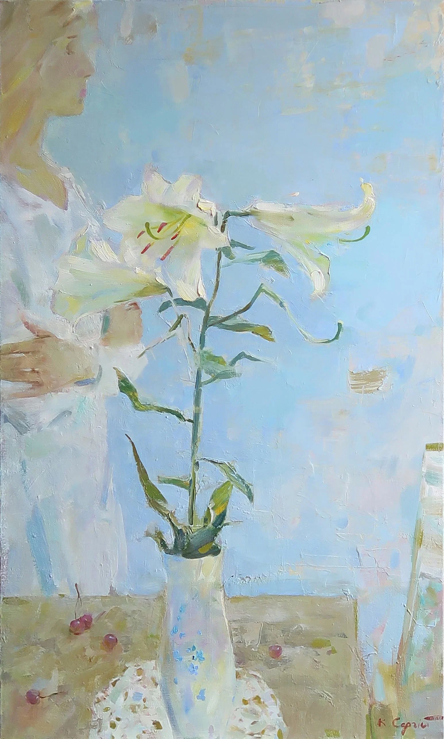Oil painting Porcelain dreams Serg Kovalenko