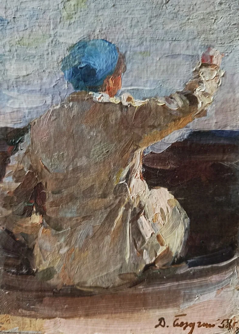 Oil painting Portrait of dreams Daniil Bezugly