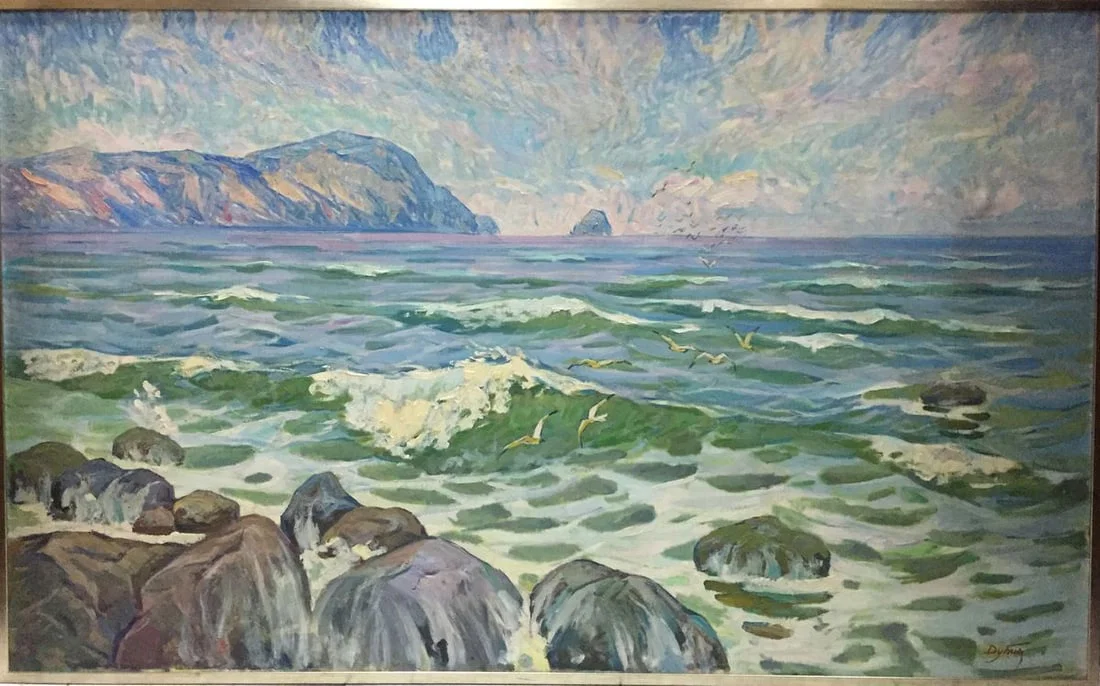 Oil painting Seascape Dubish Ivan Ivanovich