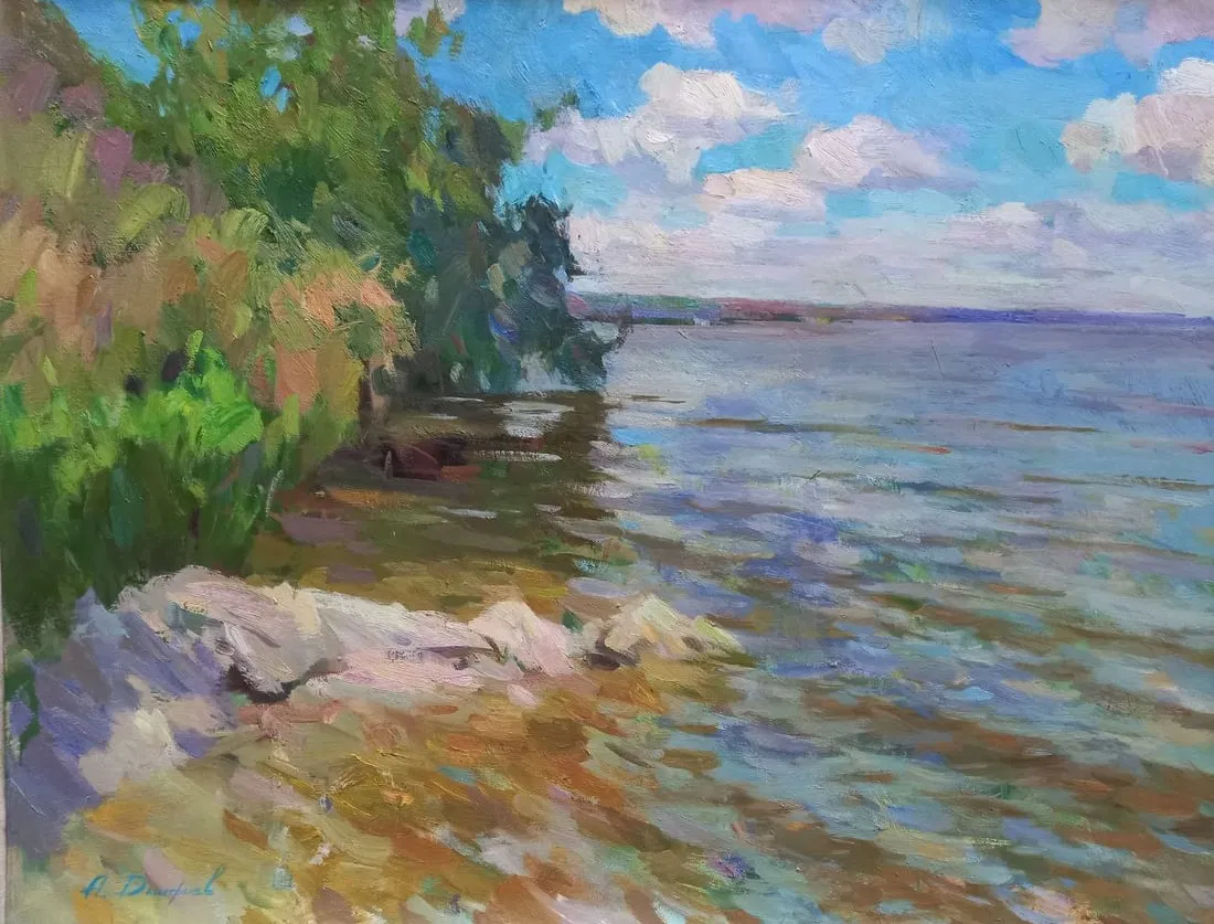 Oil painting Southern Bug Alex Ditriev