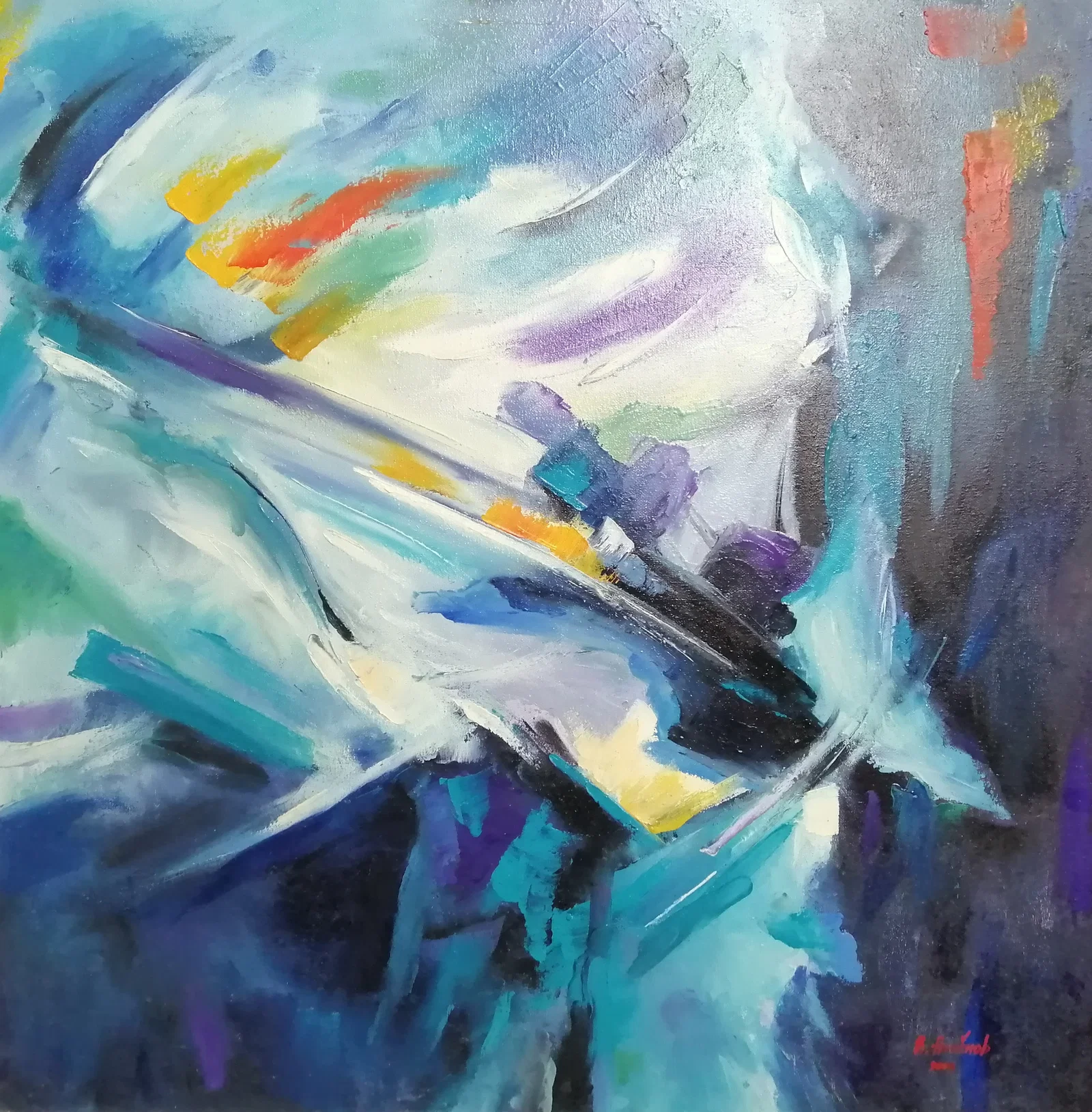 Oil painting Spirit Vadim Os'onov