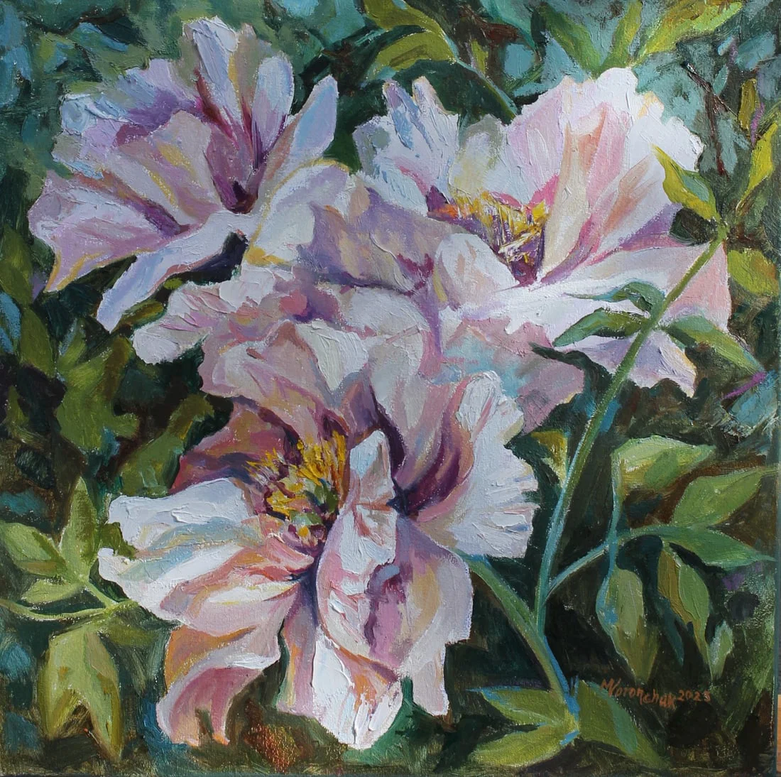 Oil painting Spring tenderness Maria Voloschak