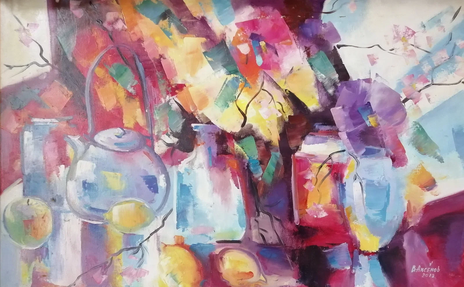 Oil painting Still life Vadim Os'onov