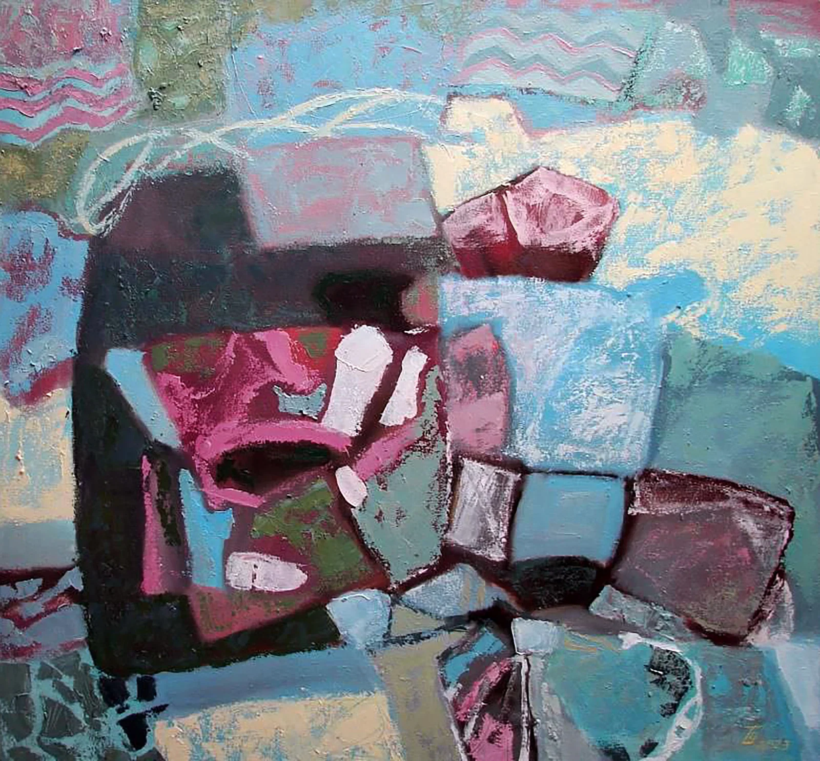 Oil painting Tender sea Tatyana Shulyak