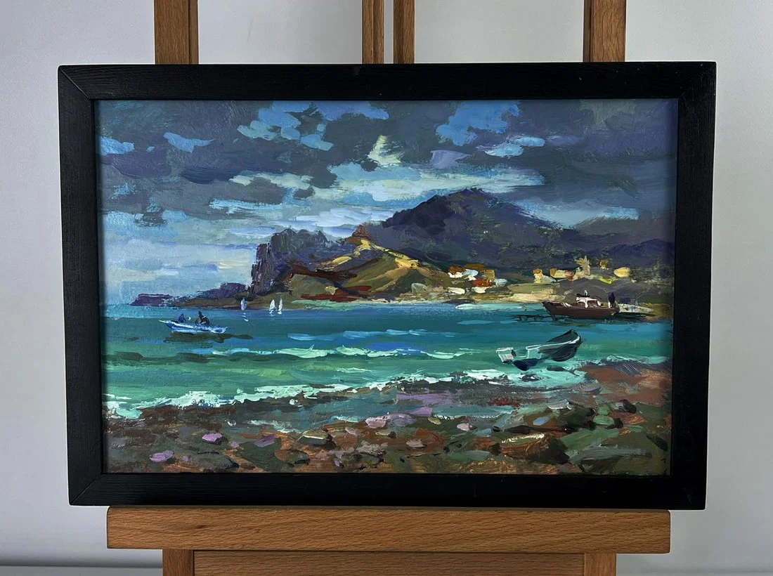 Oil painting The Sea Before the Storm Yuriy Suprunchuk
