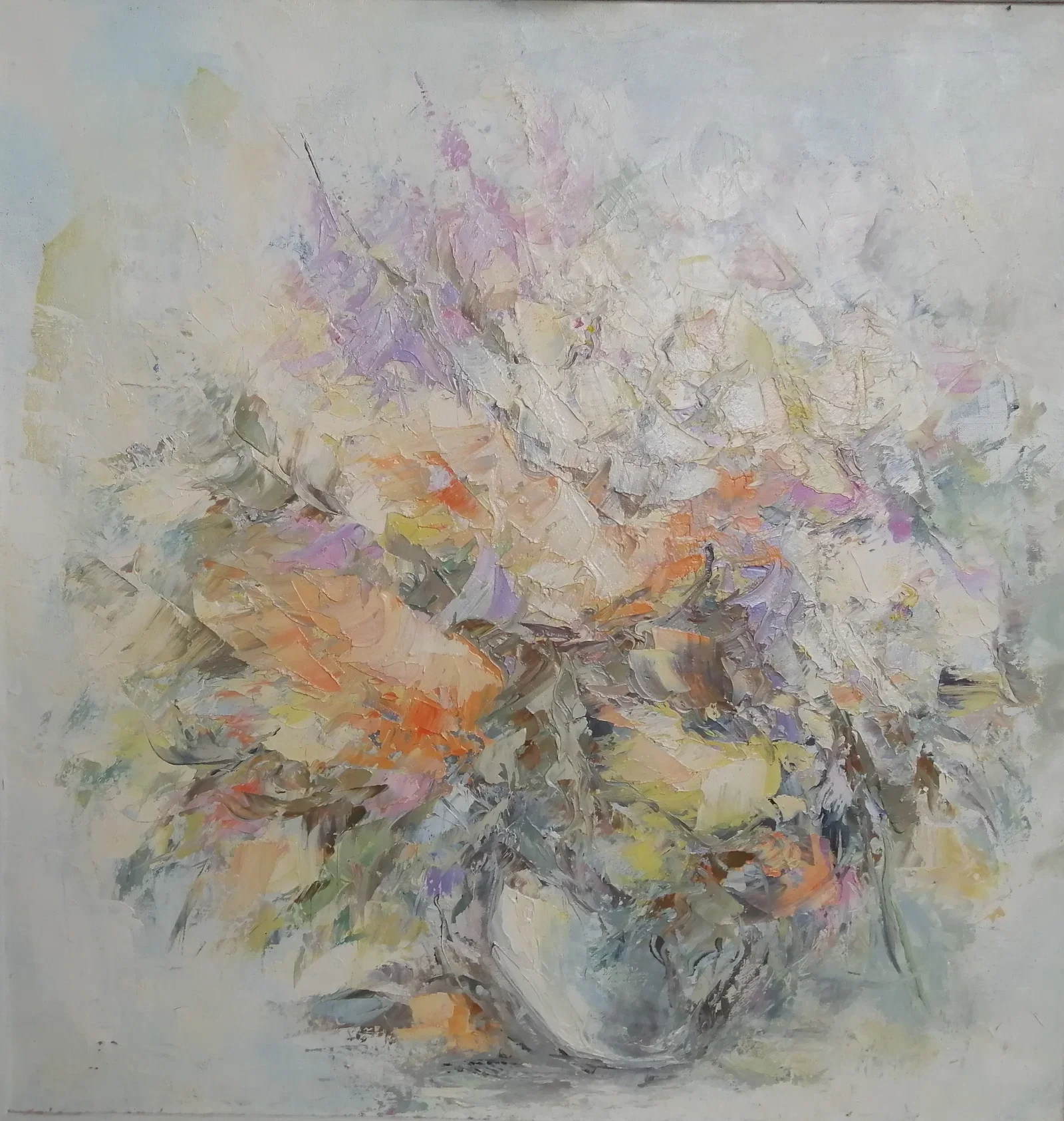 Oil painting Yellow flowers Vadim Os'onov