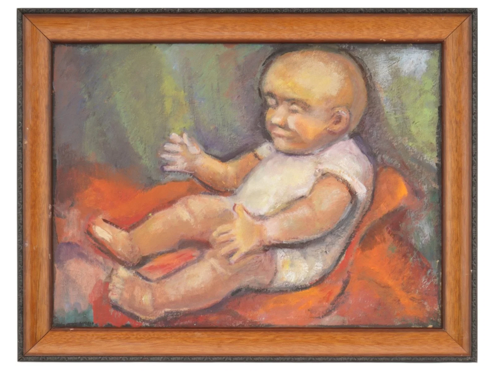 OIL PORTRAIT PAINTING BY DUFFY CHU MOHLER 1990