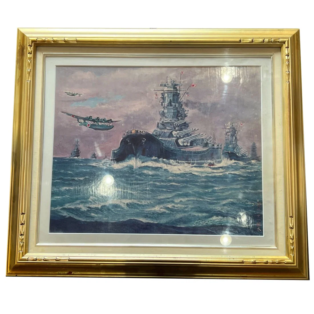 Okamoto "Battleship Yamato" - Interior Decorative Painting