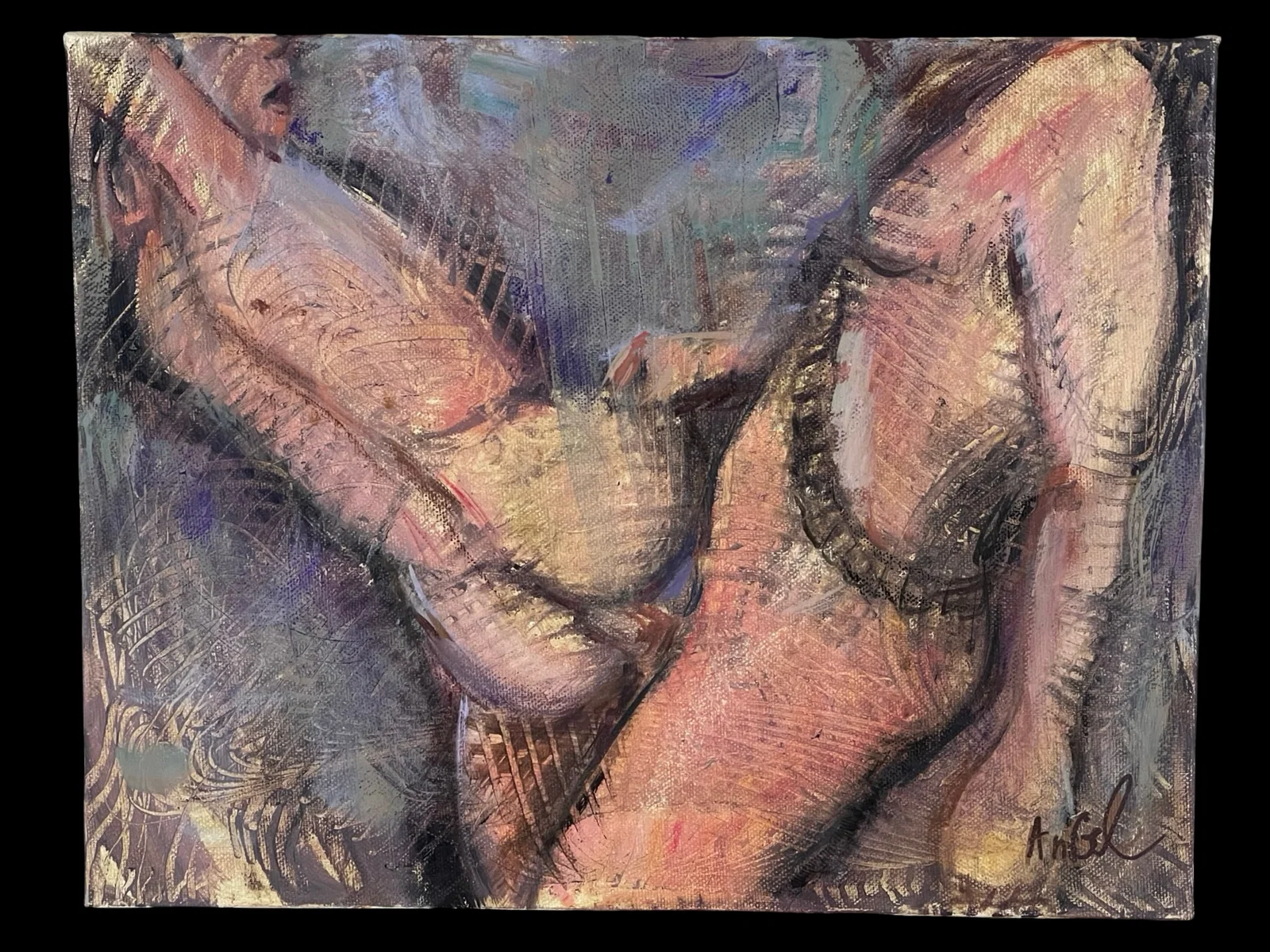 Oksana Grineva Sensual Figurative Erotic Painting