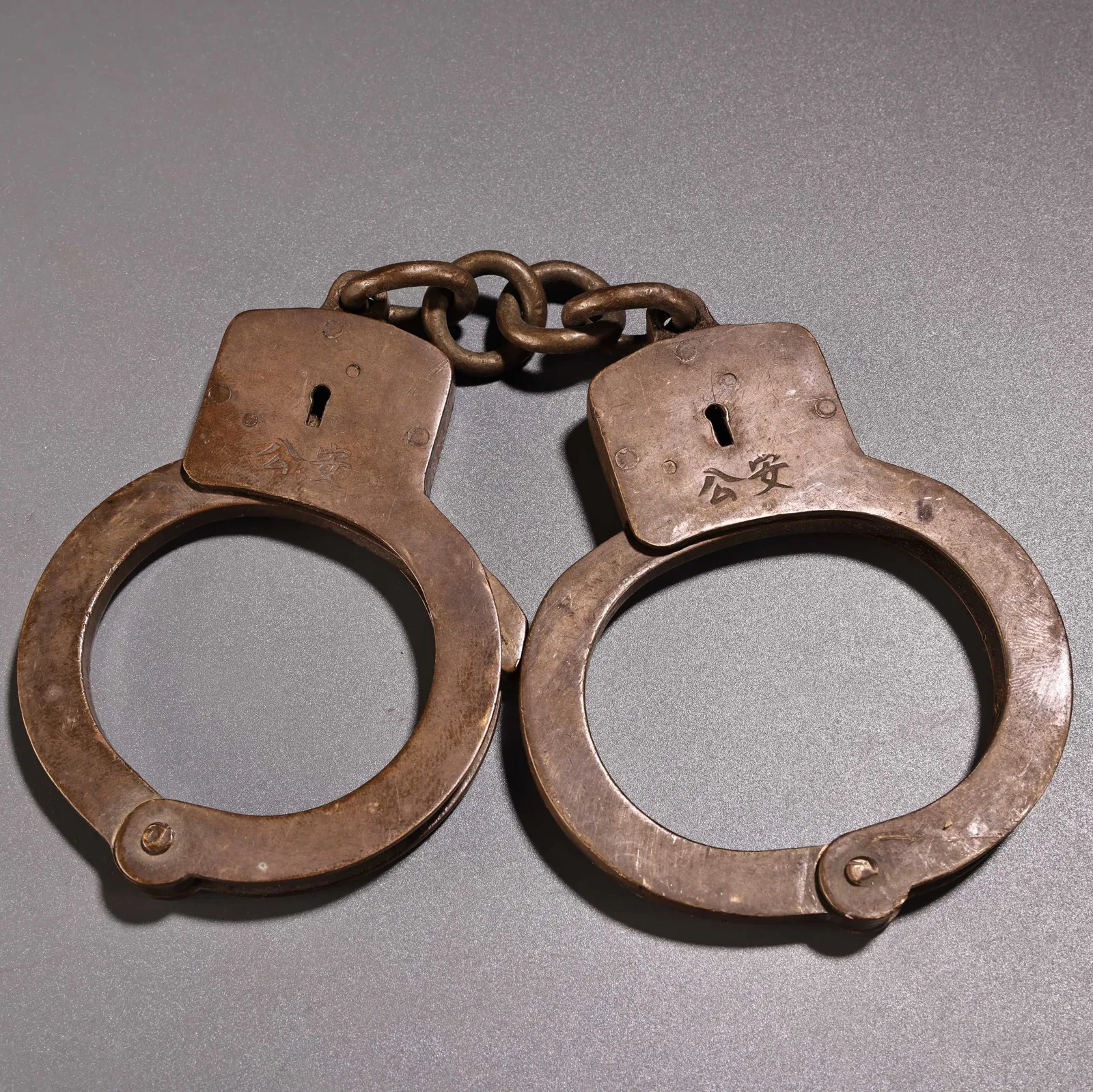 Old Collection of Antique Pure Copper Hand Buckles