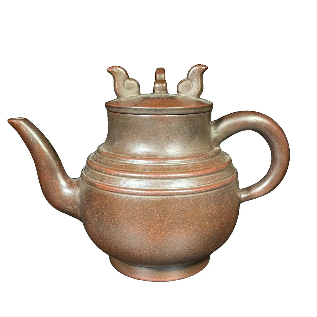 Old Collection Purple Clay Teapot