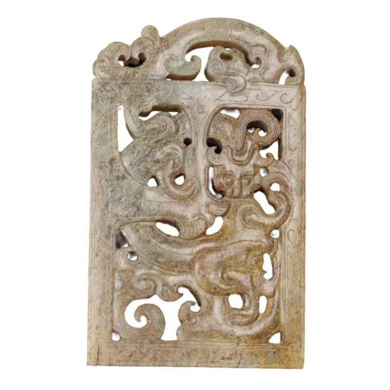 Old Tibetan Hetian jade pendant