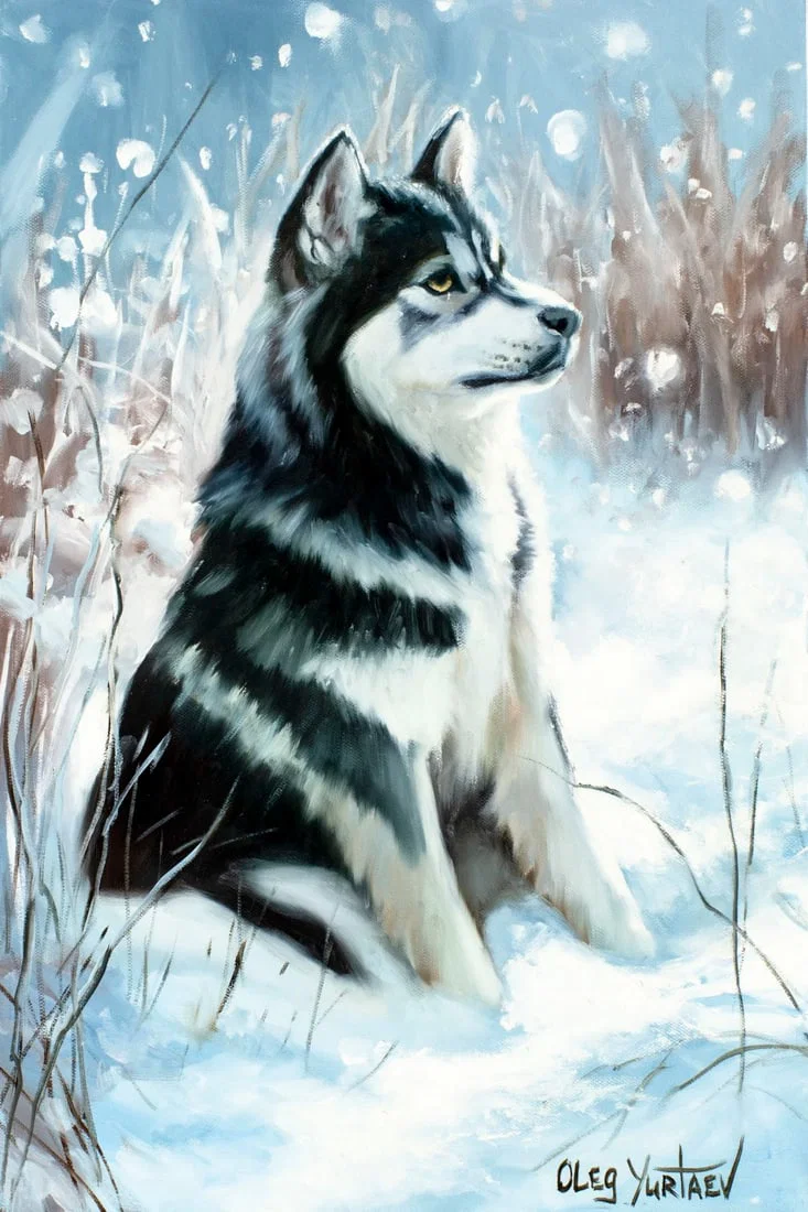 Oleg Yurtaev (Russia,b 1981) oil painting