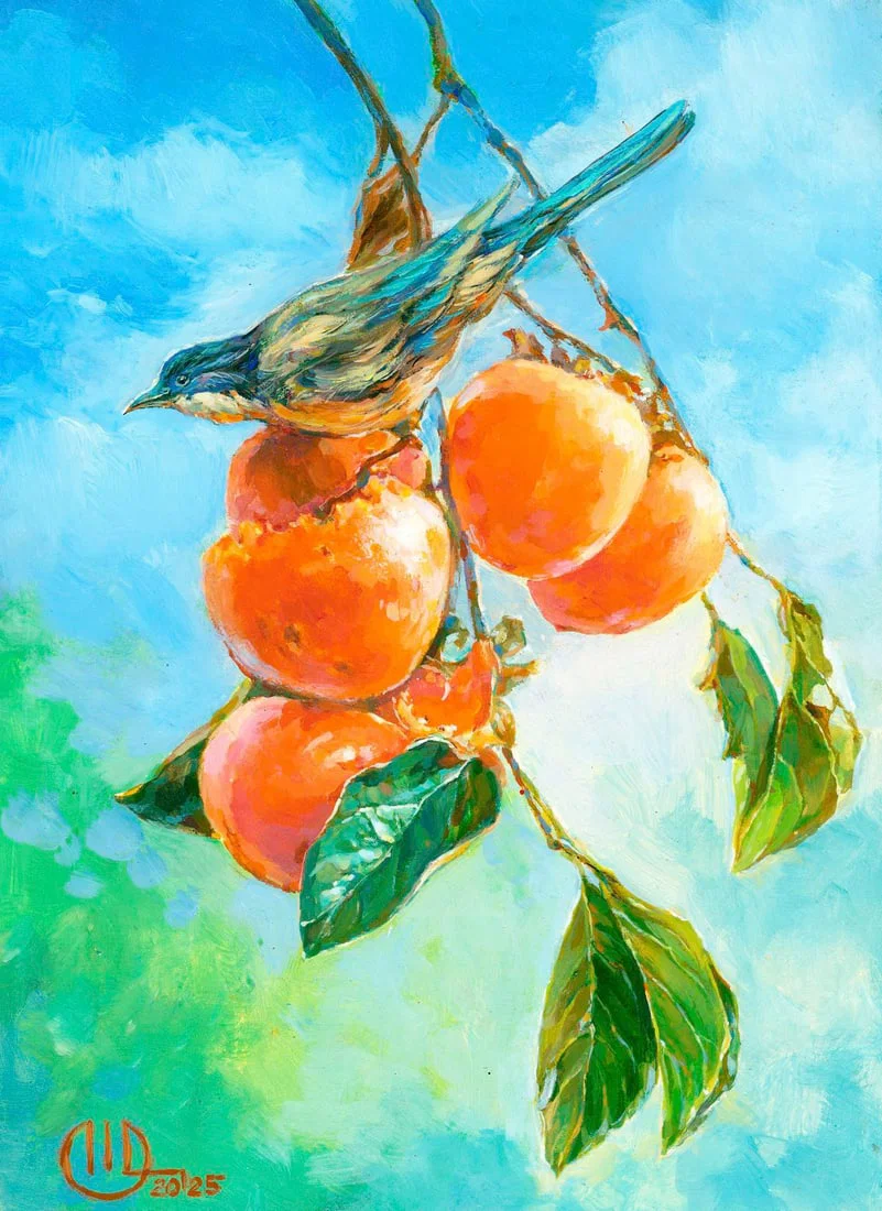 Olena Horbenko (Ukraine,20/21C) acrylic painting