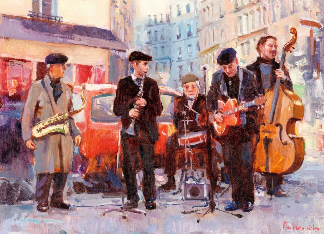 Olena Markovych (Ukraine,b 1987) oil painting