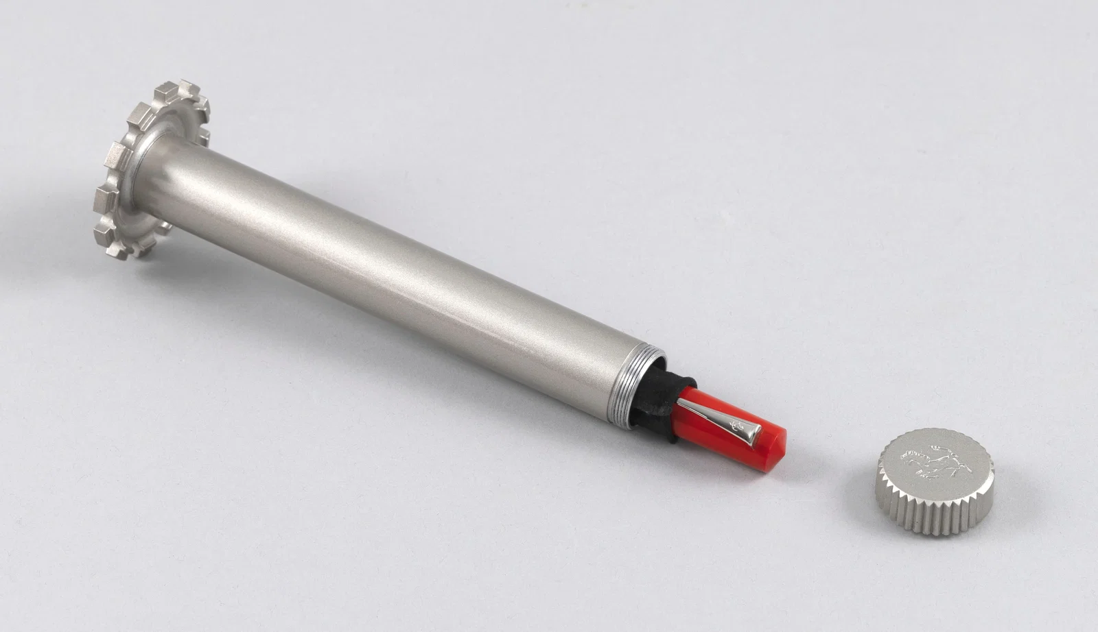 OMAS 348 CHALLENGE FERRARI LIMITED EDITION FOUNTAIN PEN 1995 Pen length 5.75". Box 9.25" x 3" x 3".
