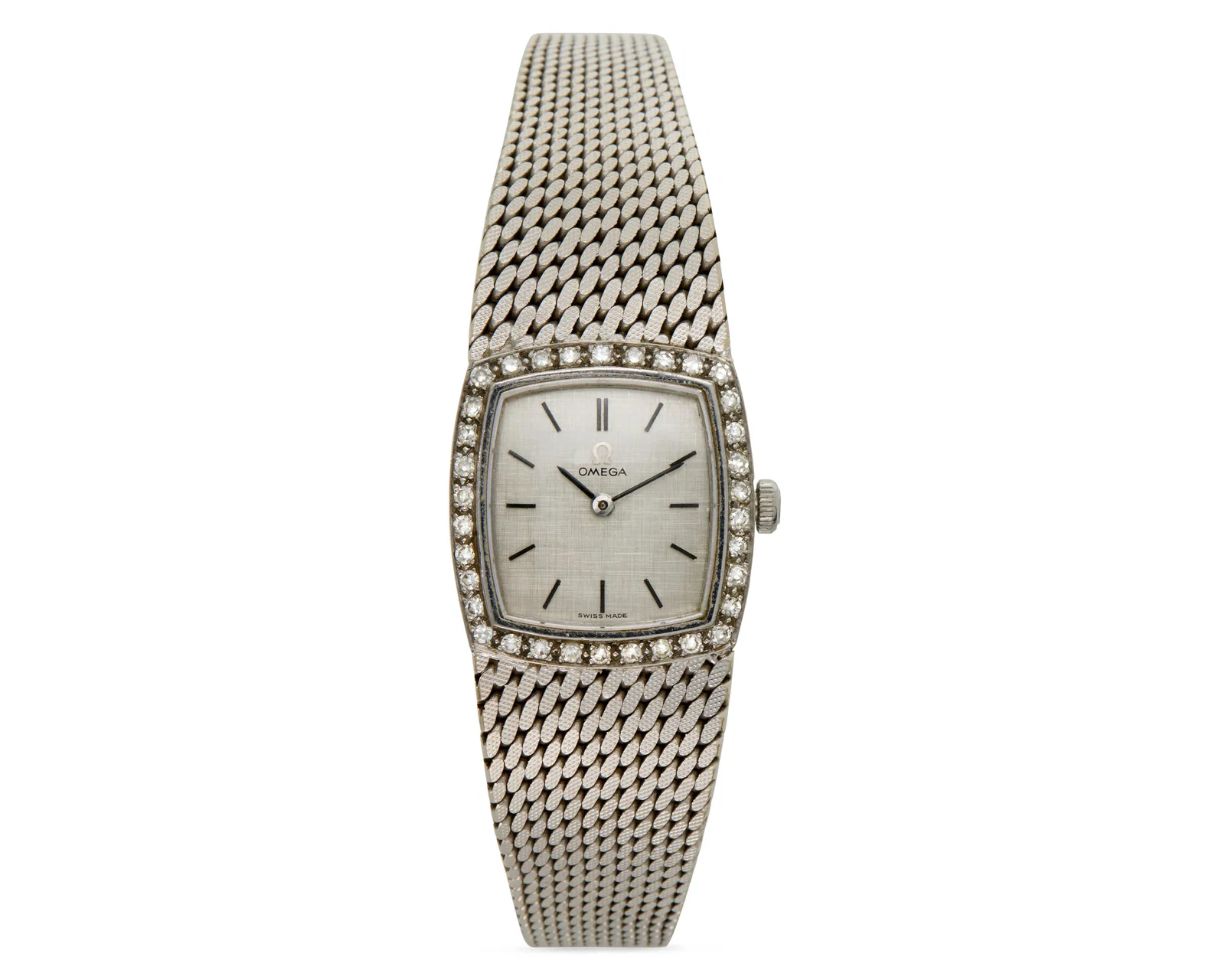 OMEGA 18K Gold and Diamond Wristwatch
