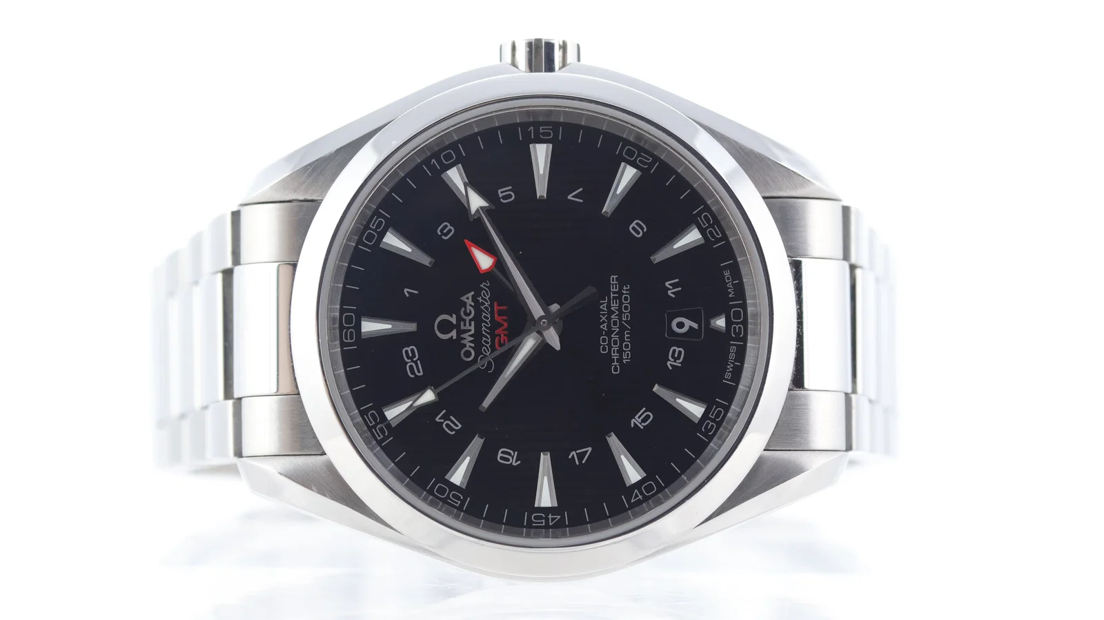 Omega Seamaster Aqua Terra GMT Ref 231.10.43.22.01.001 with Box Circa 2010s