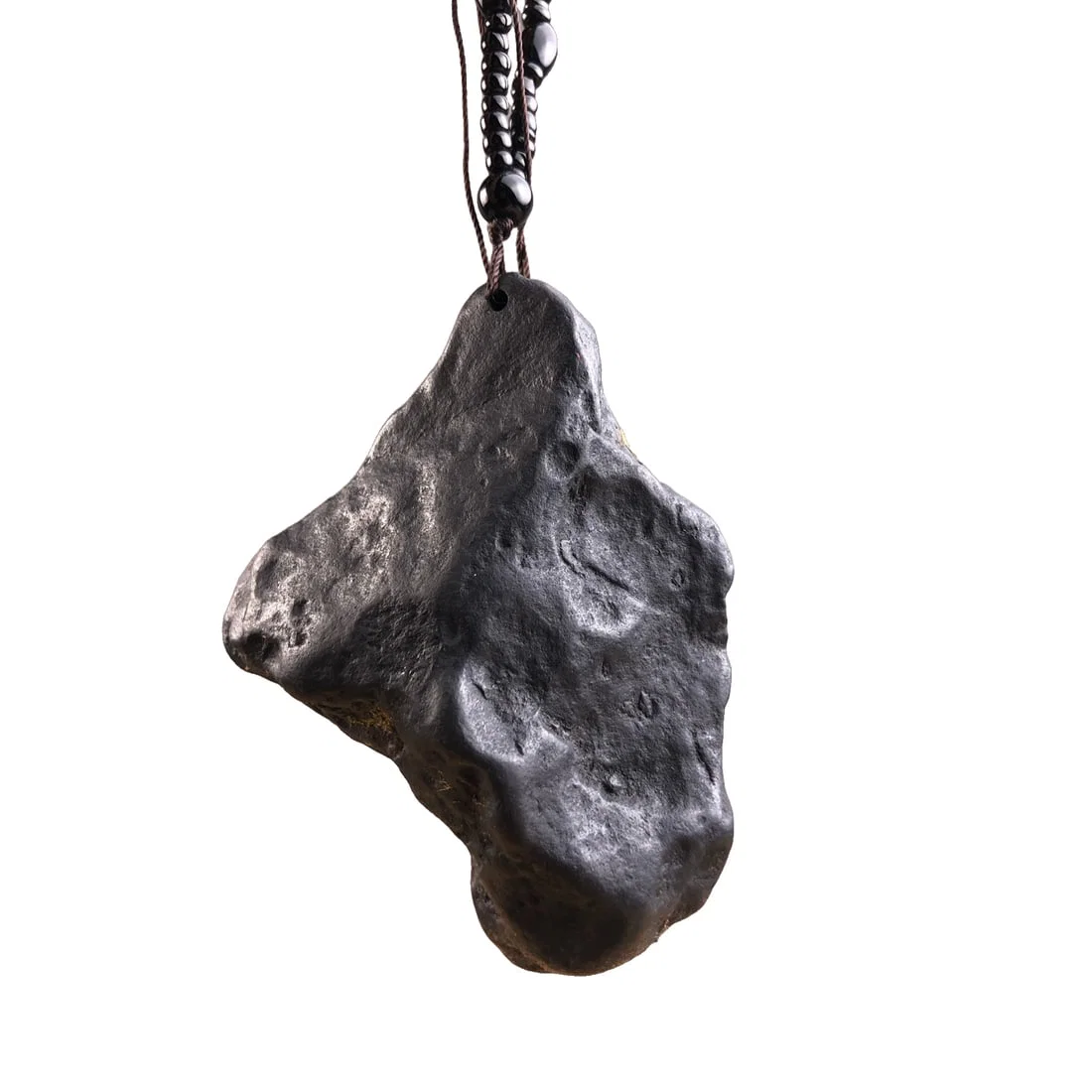 One meteorite pendant.
