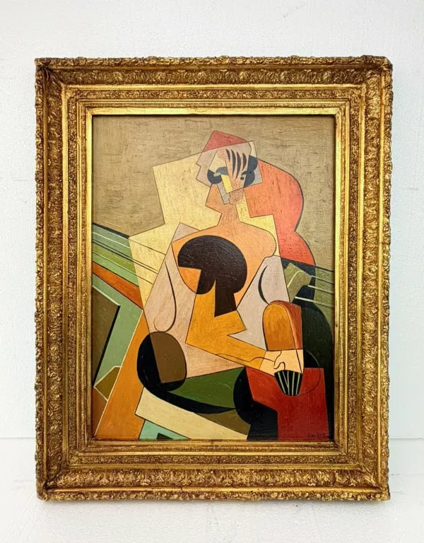 OOC Signed Juan Gris '1917 E.J.Van Wisselingh & Co
