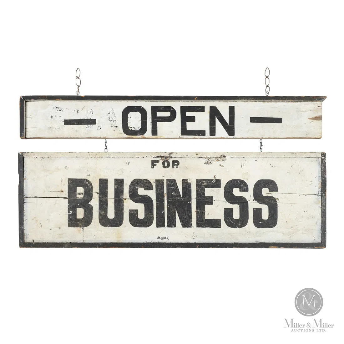 "Open For Business" Trade Sign