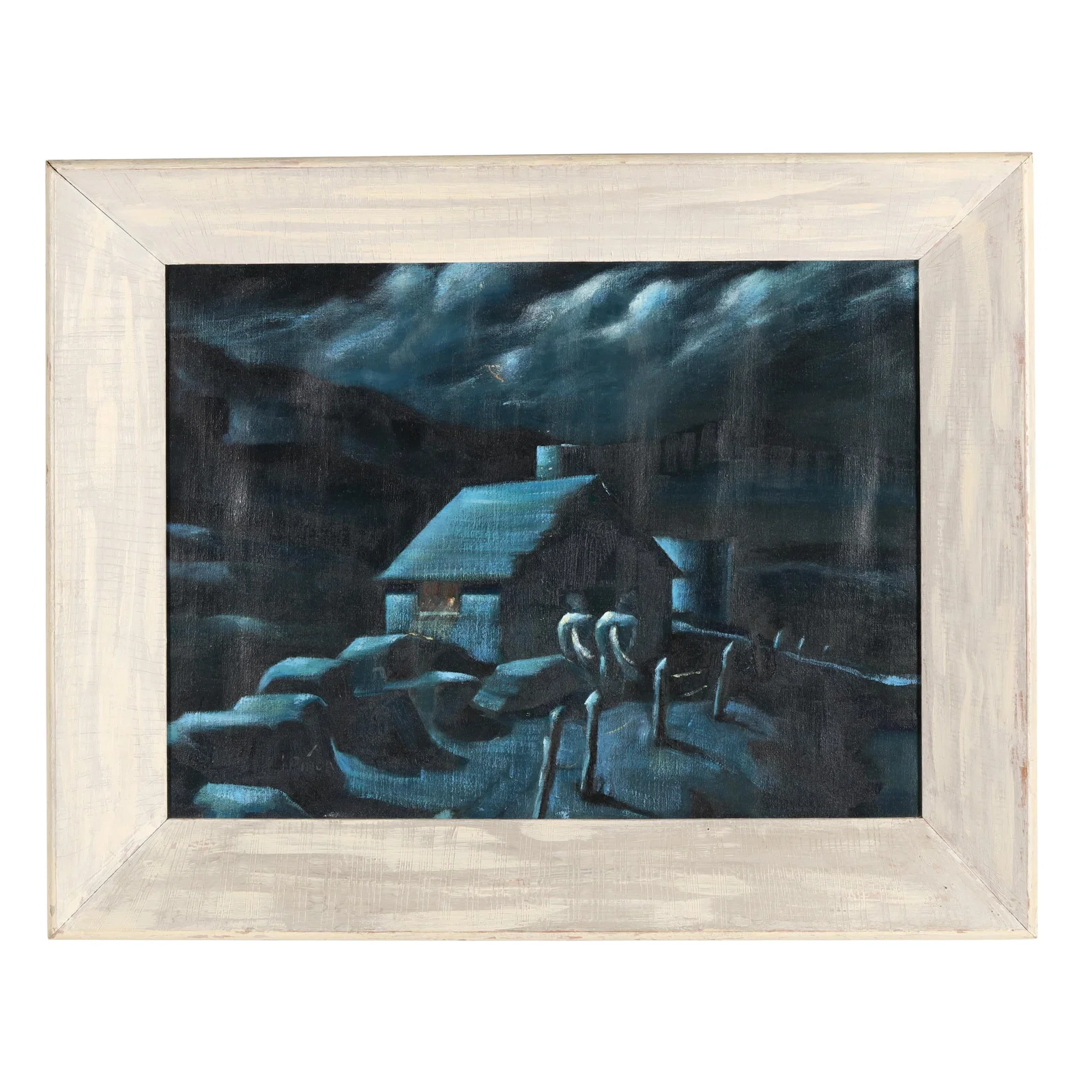 Orazio George Pinca (American, 1918-1981), Western Nocturne