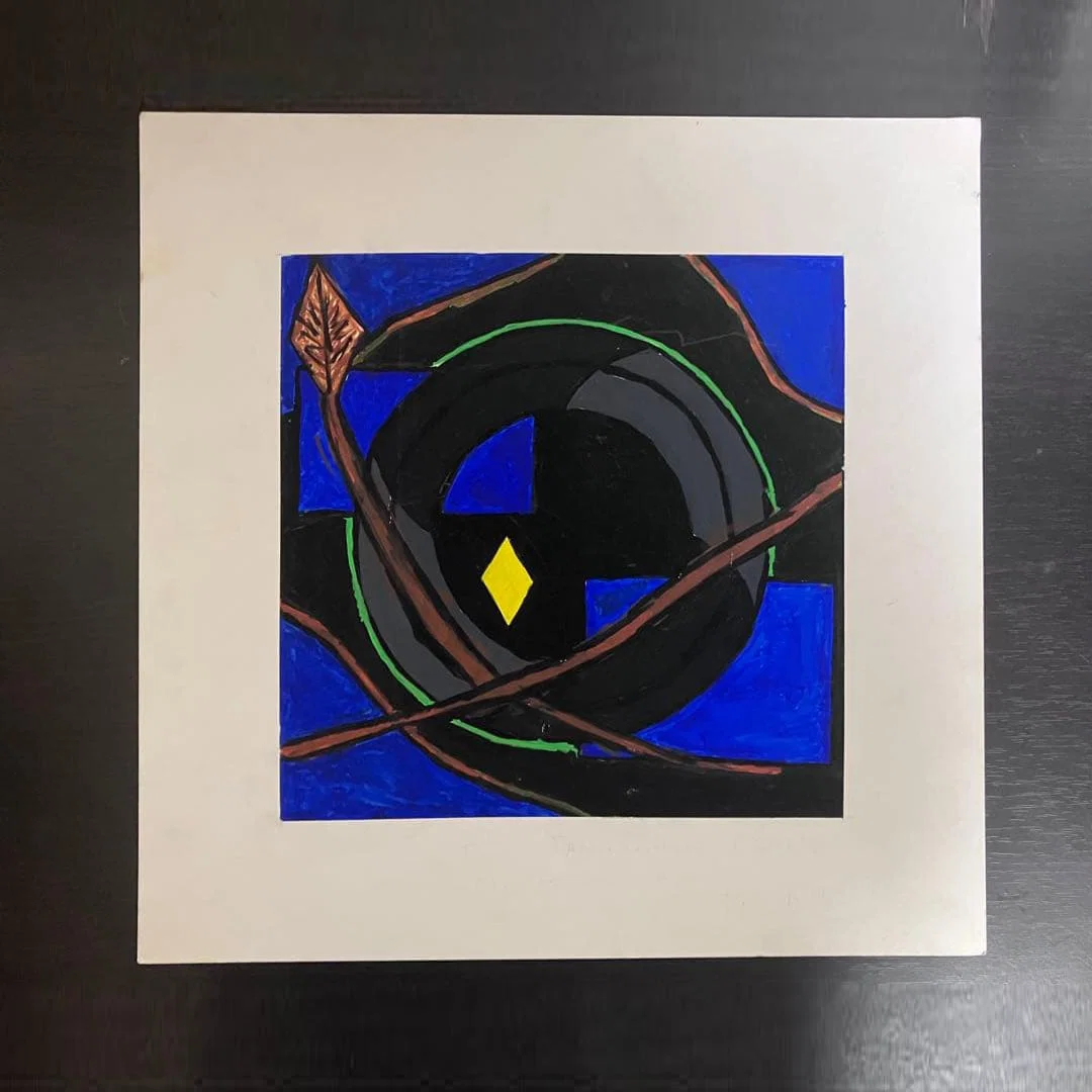 Original Artwork - Core - Sunflower Abstract Painting