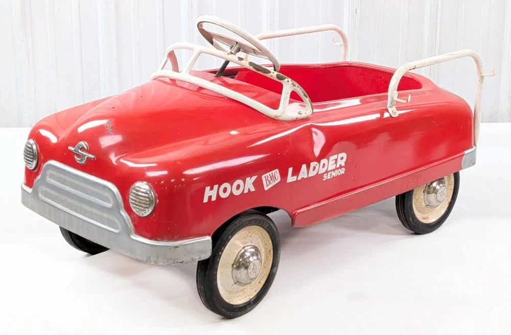 Original BMC Hook and Ladder Truck Chain Drive Pedal Car