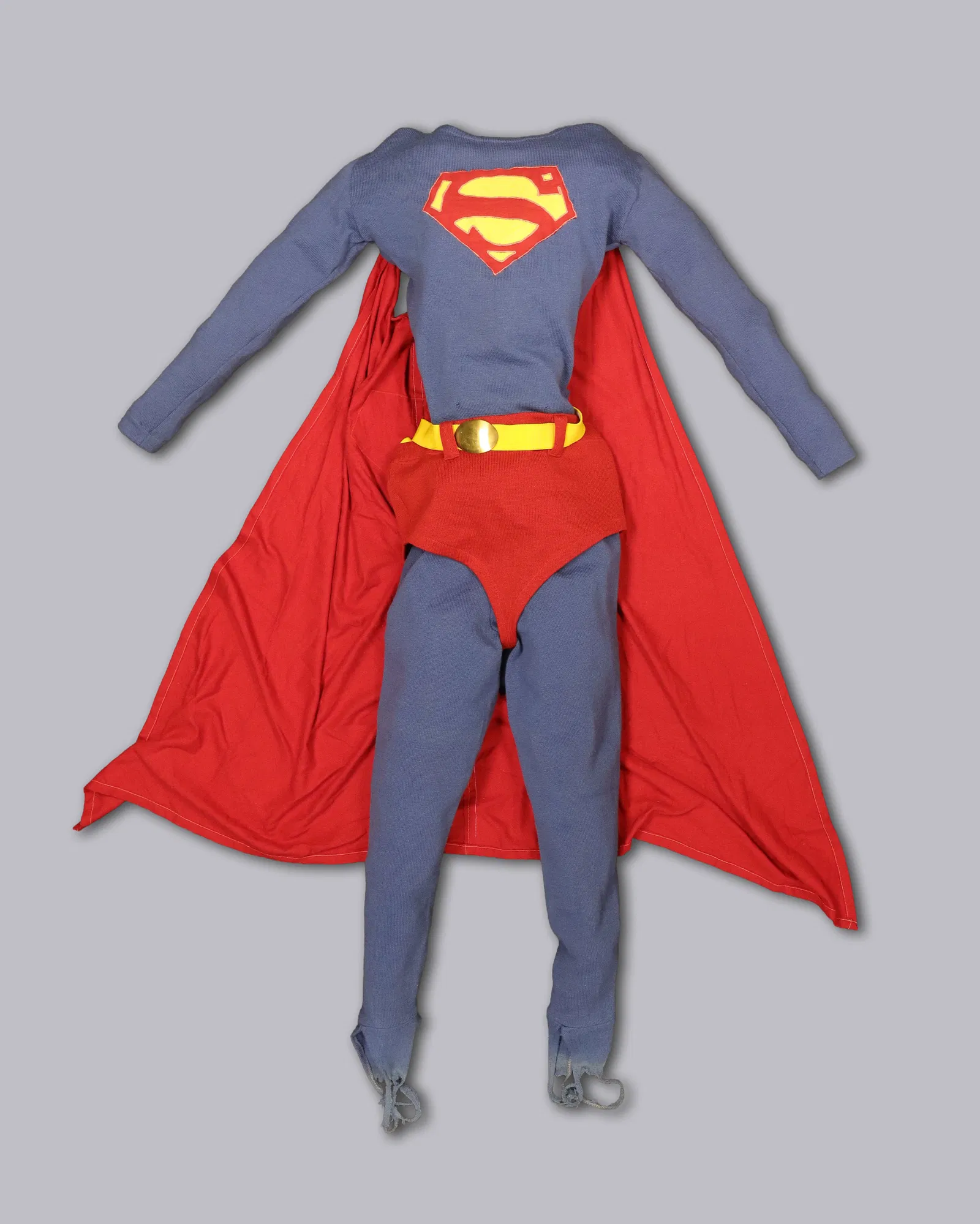 Original George Reeves Superman costume 1950s