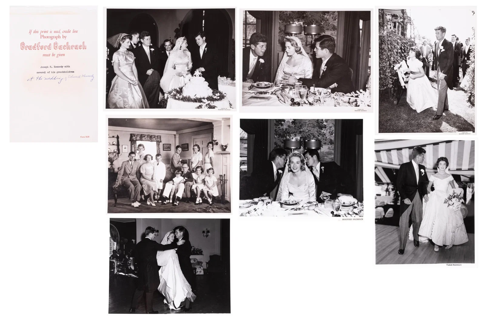 ORIGINAL KENNEDY PHOTOGRAPHS BY BACHRACH