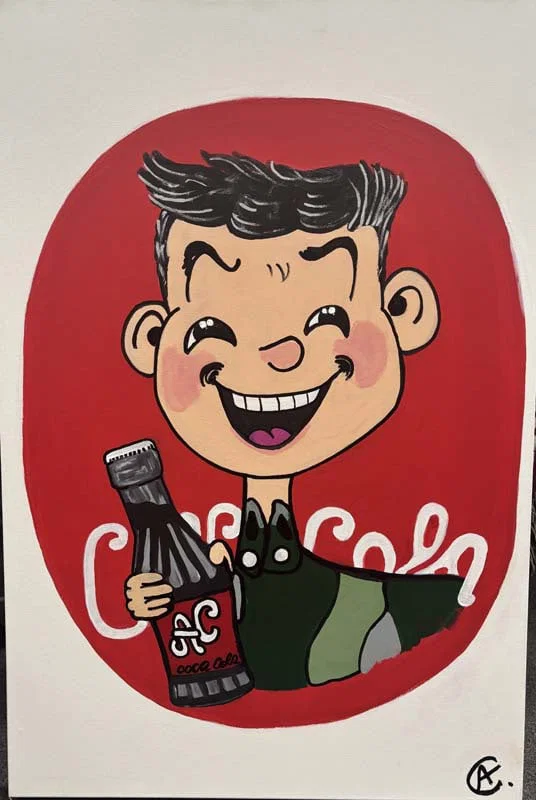 Original Mixed Media Painting on canvas by Art Chorny