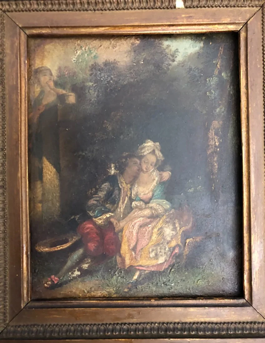 Original oil on wood attributed to Nick Lancet (1690-1743)