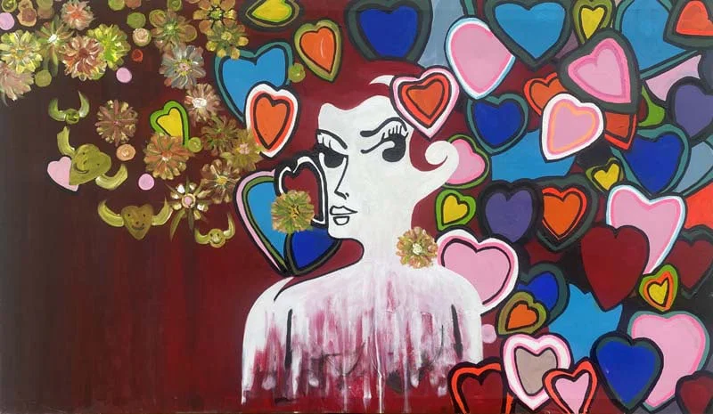 Original oil painting on canvas by Art Chorny (American - Ukranian 1965) Good Witch of the West