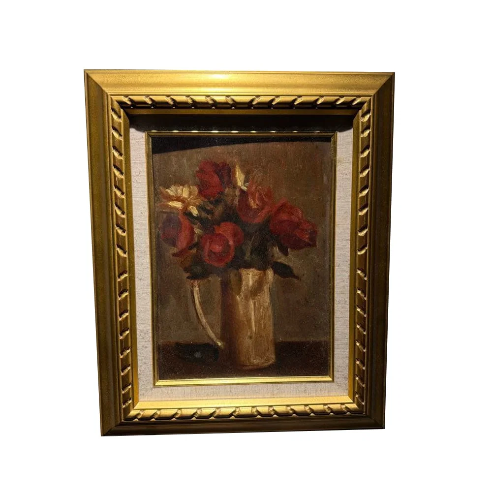 Original Oil Painting - Rose