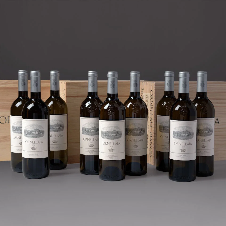 Ornellia, Bianco Vertical Collection, 2020, 2021 & 2022 (6 x 750ml) & Al Fresco Lunch & Tasting ...