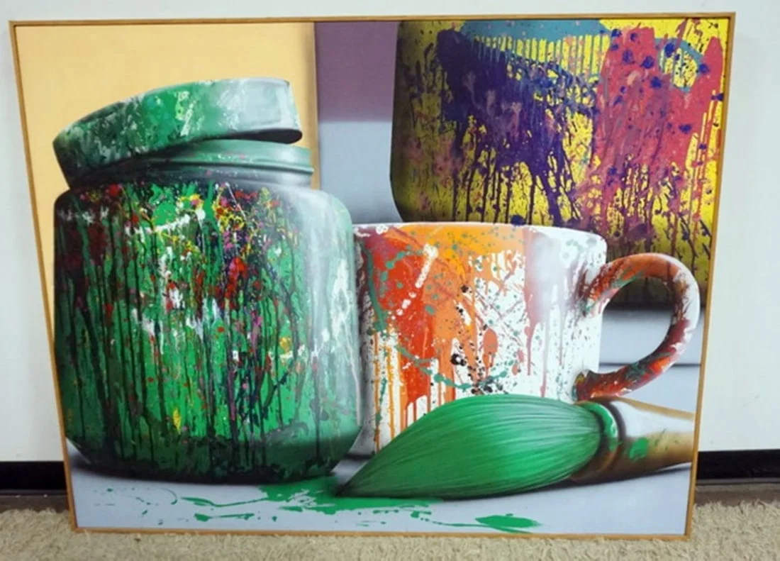 OSCAR LAKEMAN OIL PAINTING