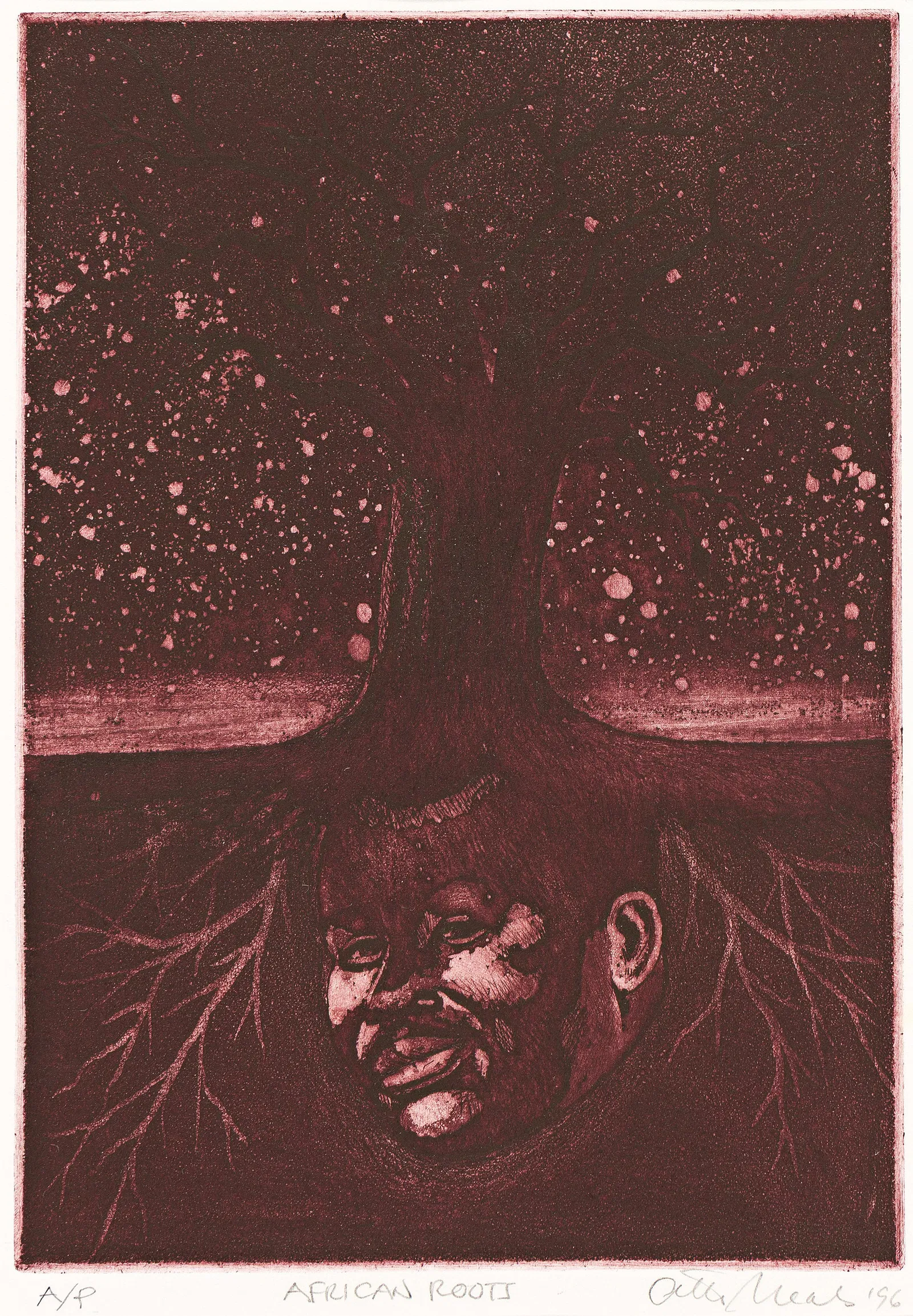 Otto Neals (b. 1931), African Roots, 1996.