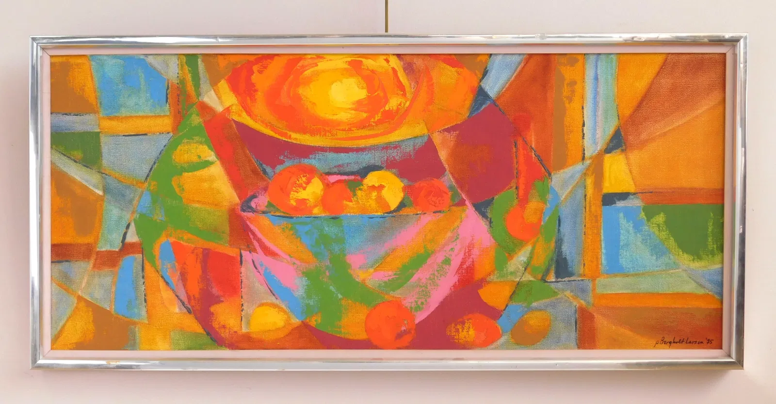 P. Bergholt-Larsen (American, 20th c.) oil