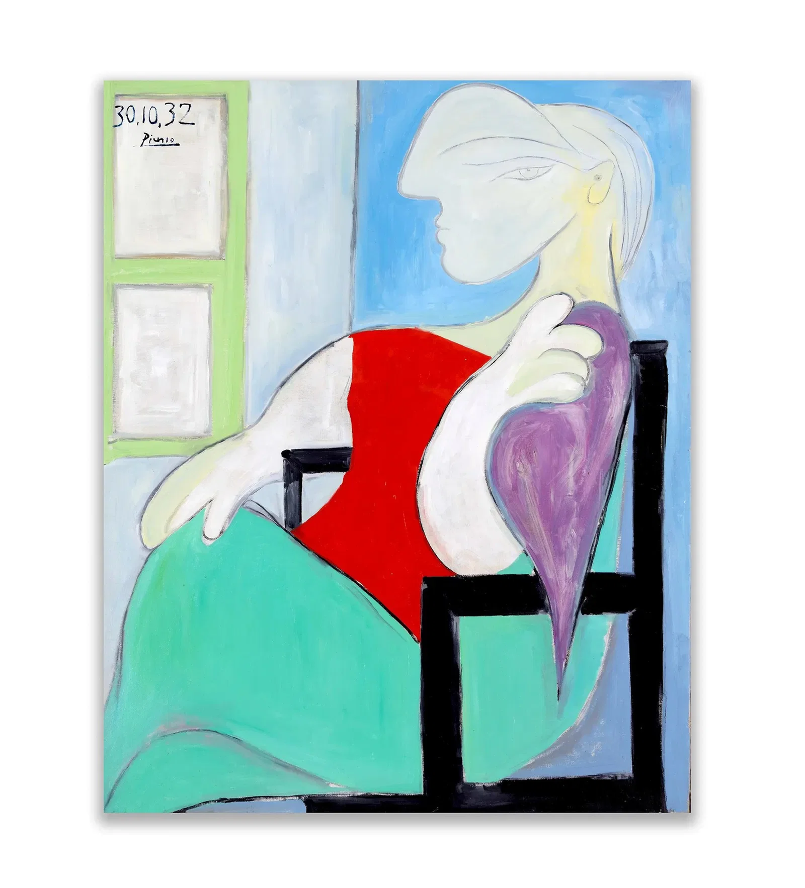 PABLO PICASSO (1881-1973), ATTRIBUTED TO, OIL ON CANVAS