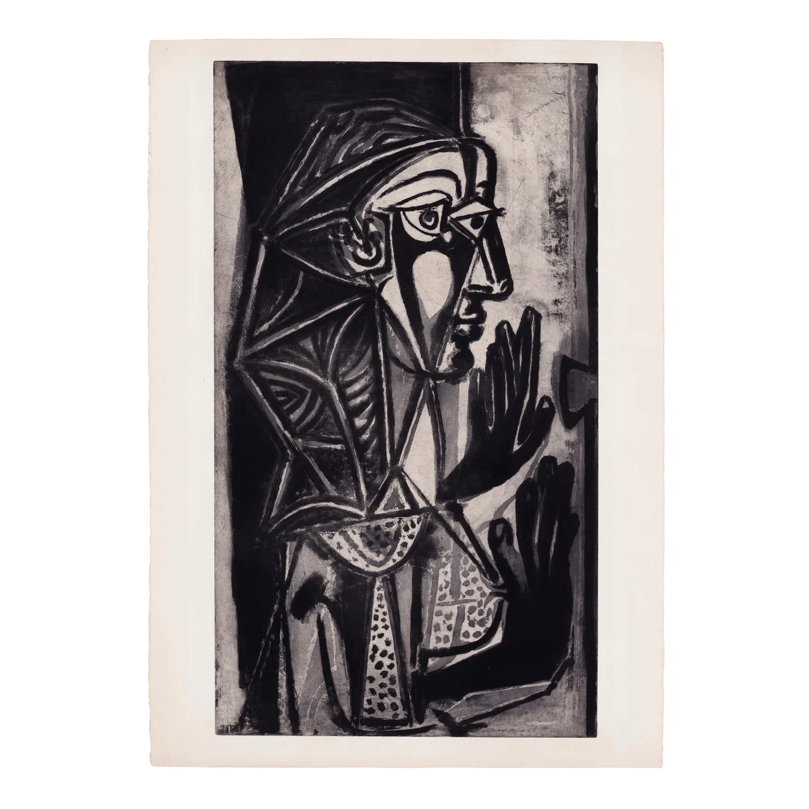 Pablo Picasso (1881-1973); La femme à la fenêtre;