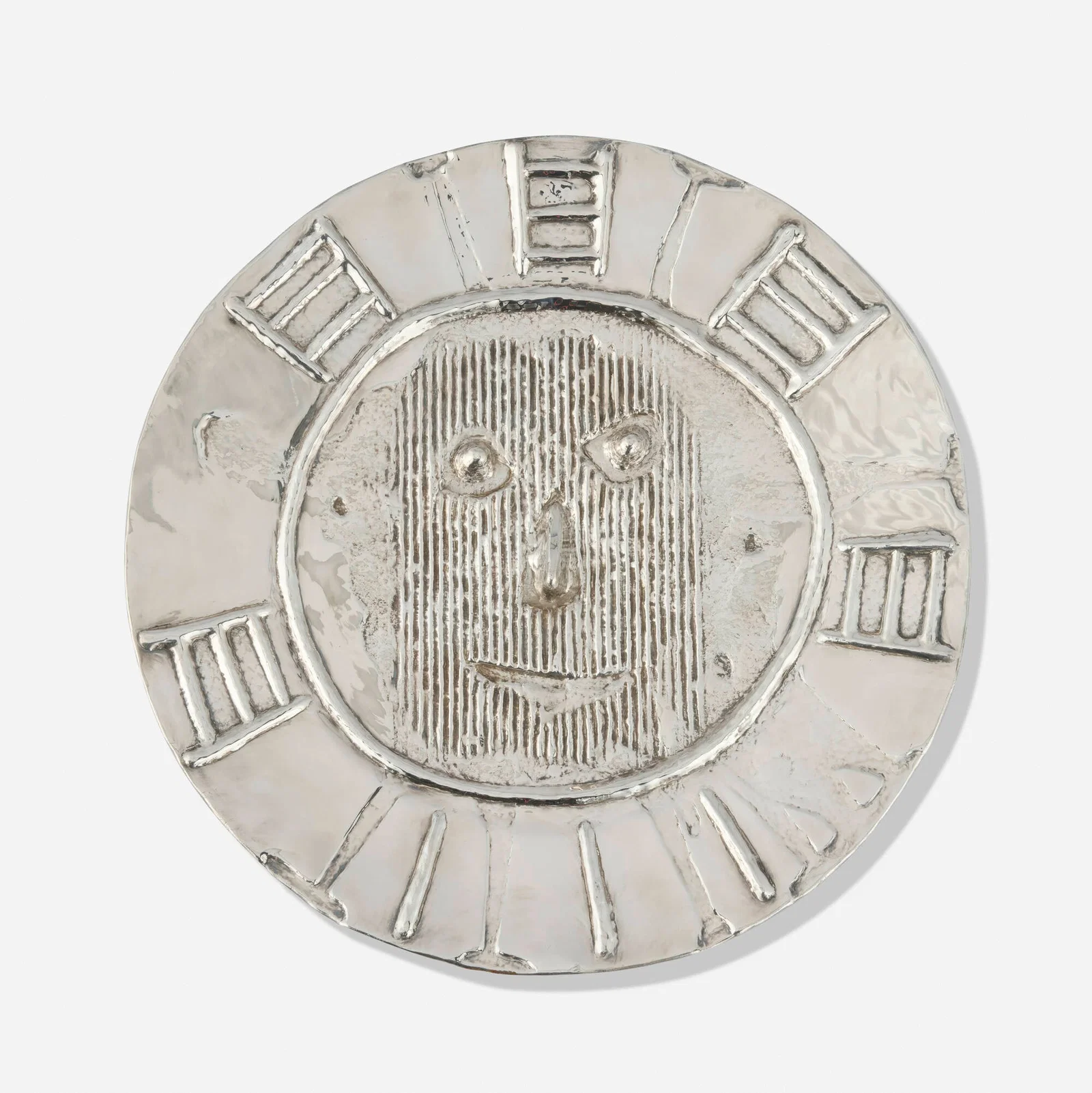 Pablo Picasso, Visage au carton ondule