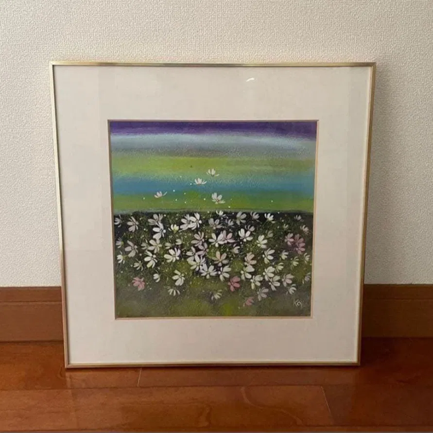 Painting by Koji Araki, Original Hand-Painted Artwork, 1980s